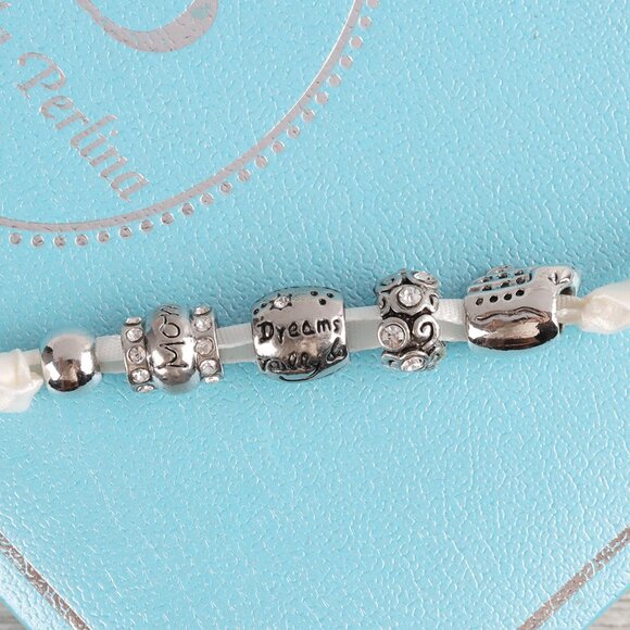 Bella Perlina Charm Bundle Set of 5 - Dream Charm, Mom Charm, Ship Charm & More - Picture 4 of 7